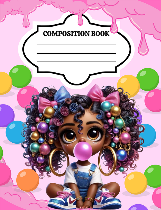Composition Book Cover Template