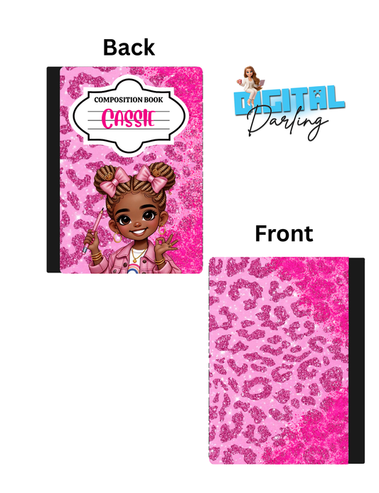 Composition Book Cover Template