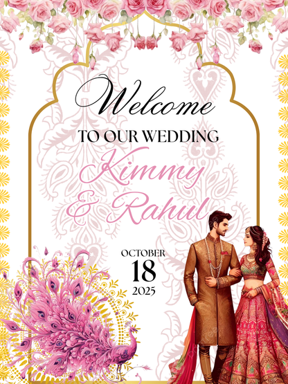 Indian Wedding Sign