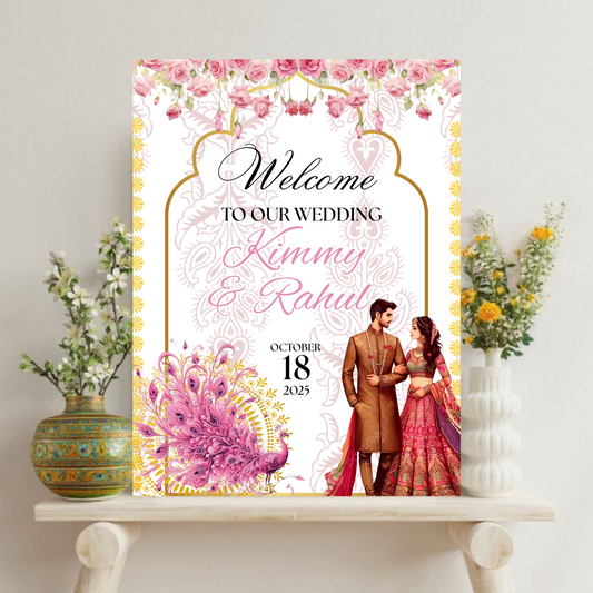 Indian Wedding Sign