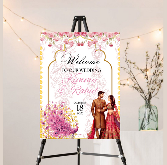 Indian Wedding Sign
