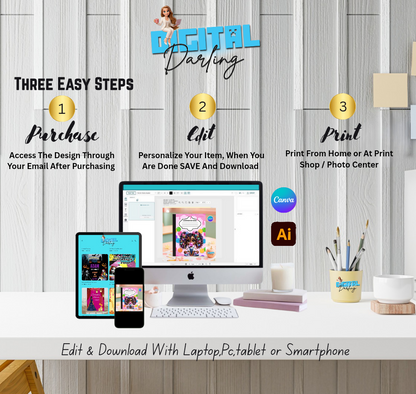 Composition Book Cover Template