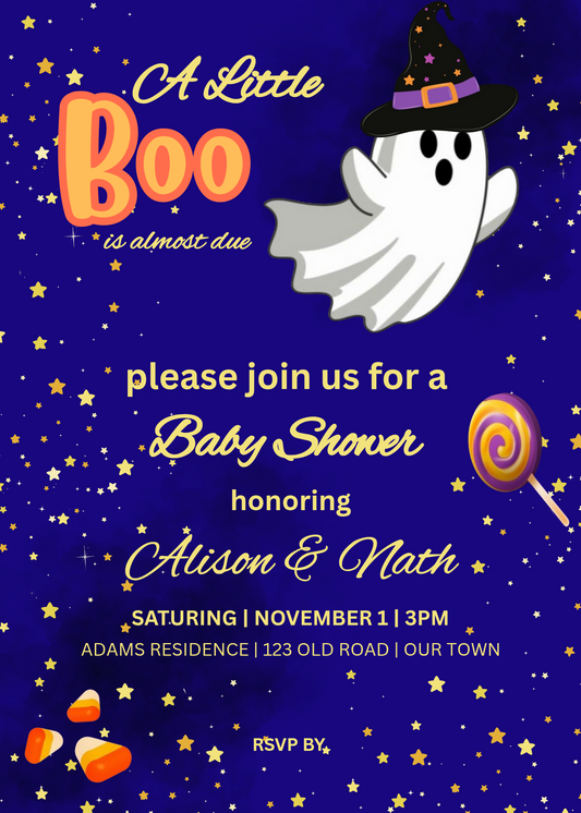 Halloween Theme Invite
